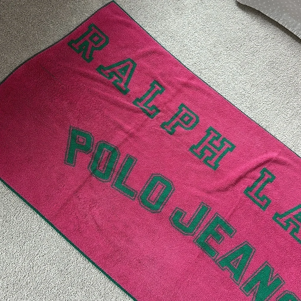 RALPH LAUREN | vintage beach towel